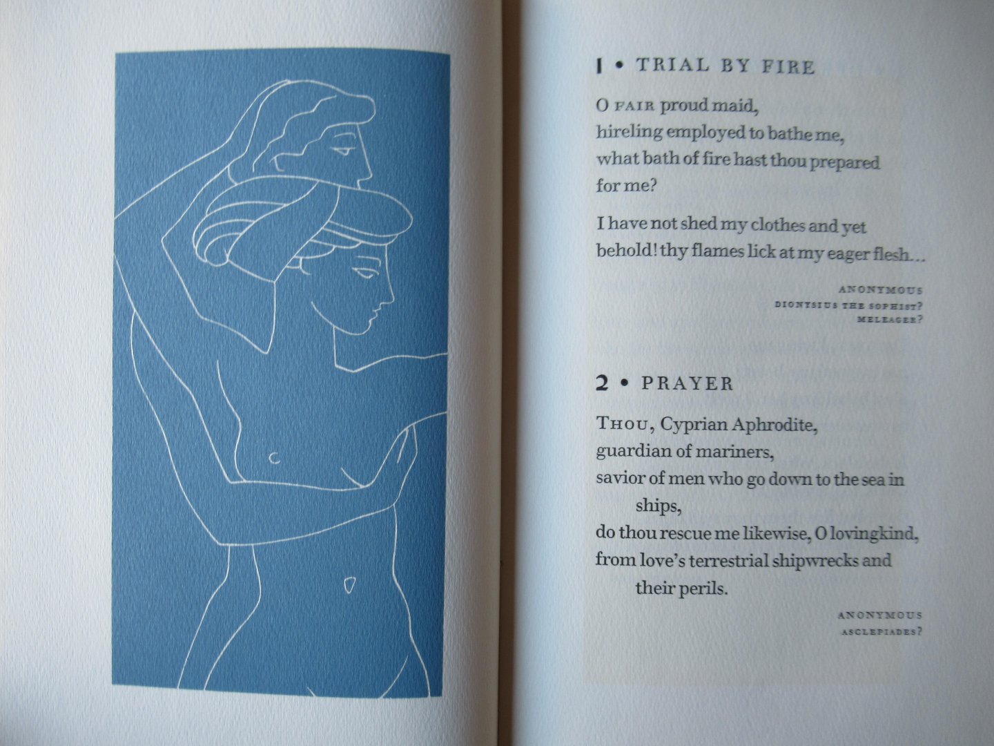 Clercq, Jacques le (vertaling) - Love poems from the Greek anthology