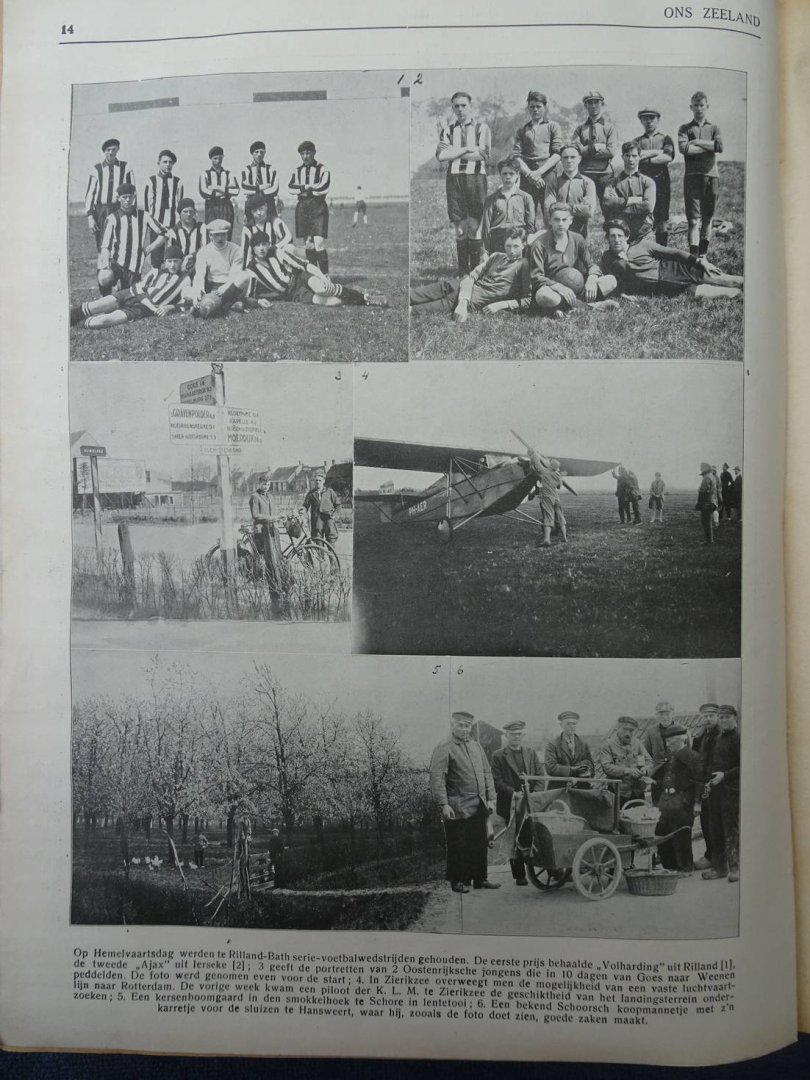 Berg, Antoine van den Berg (red.). - Ons Zeeland, geïllustreerd weekblad. Complete, ingebonden, vierde jaargang (52 nummers).