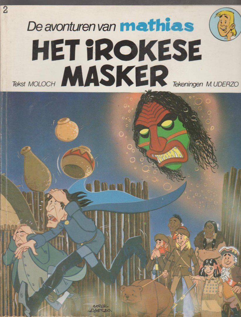 Moloch+Uderzo - Mathias 2 het irokeze masker