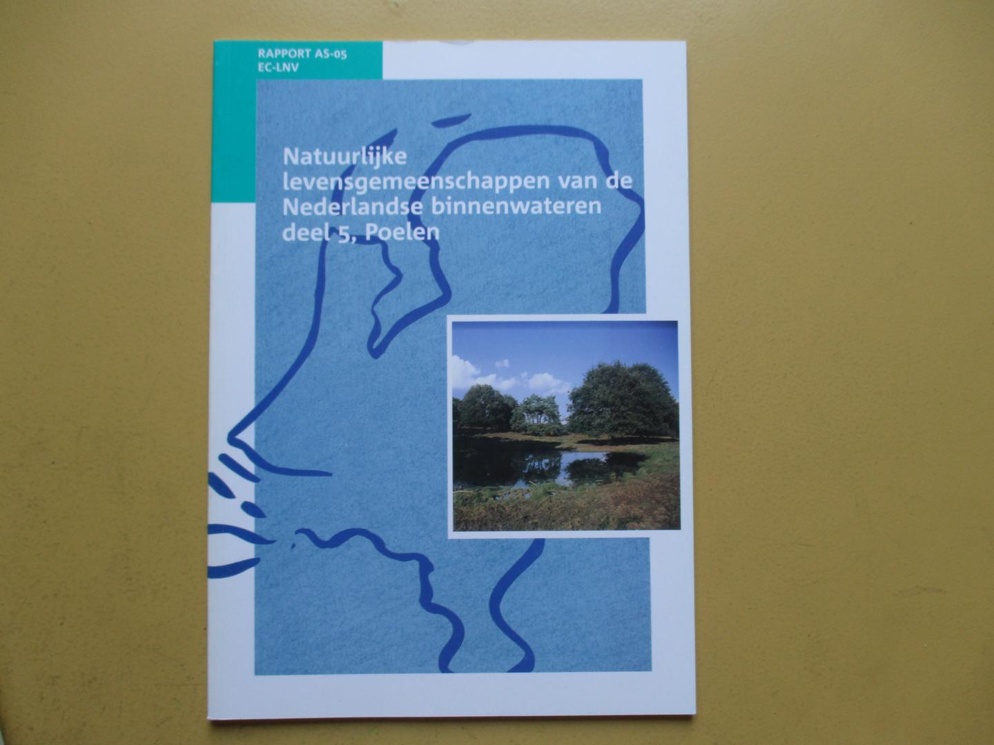 Jaarsma, Nico G. / Piet F. M. Verdonschot - Natuurlijke levensgemeenschappen van de Nederlandse binnenwateren deel 5, Poelen
