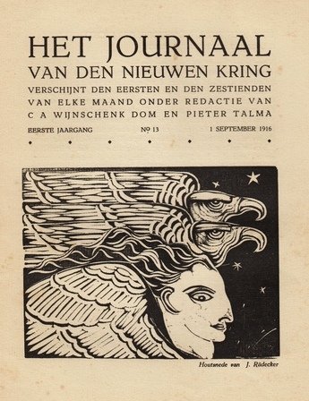 BERGENSE SCHOOL - Het Journaal van den Moderne Kunst Kring / Het Journaal van den Nieuwen Kring. Redactie C.A. Wijnschenk Dom en Pieter Talma.