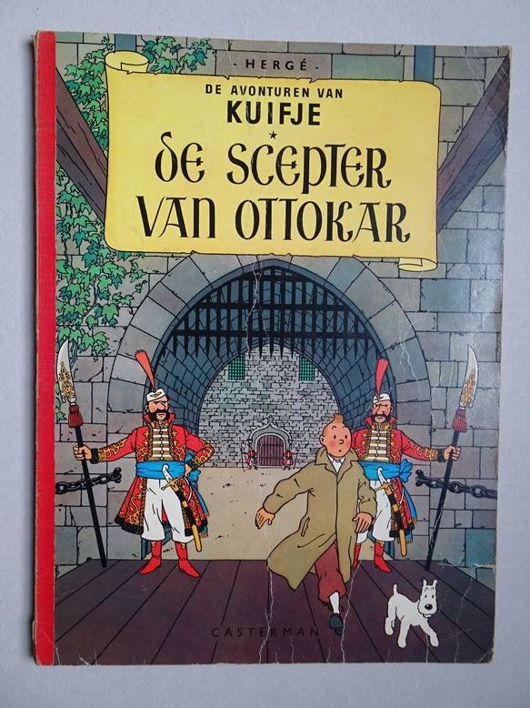 Hergé. - De Avonturen van Kuifje. De Scepter van Ottokar.