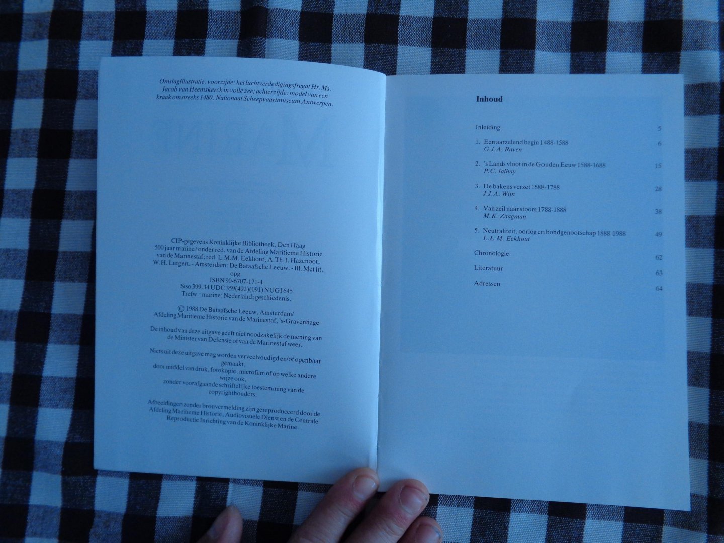 hazenoot - 500 jaar marine