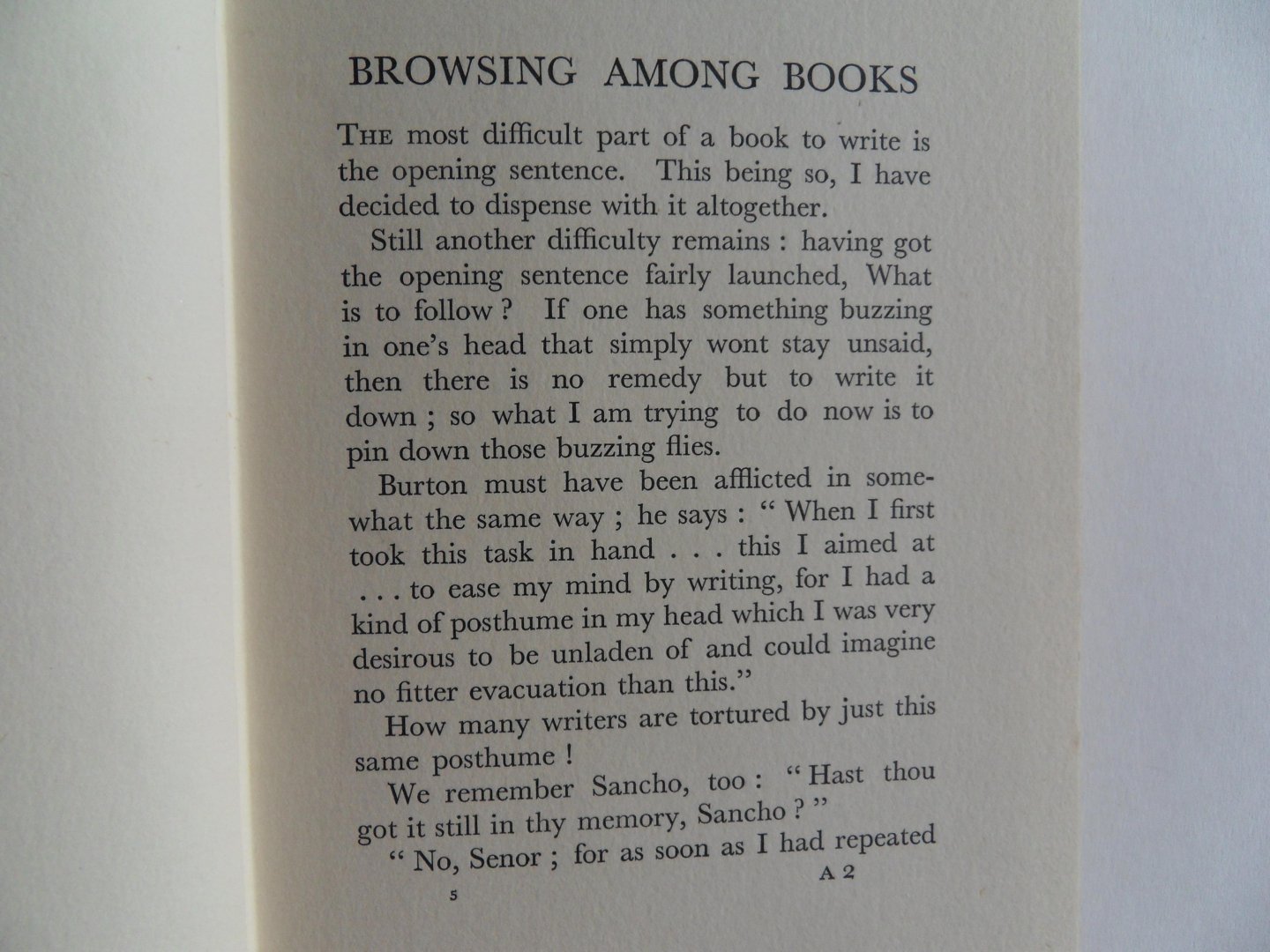 Douglas, Isabel. [ SIGNED by the author ]. - Browsing among Books.