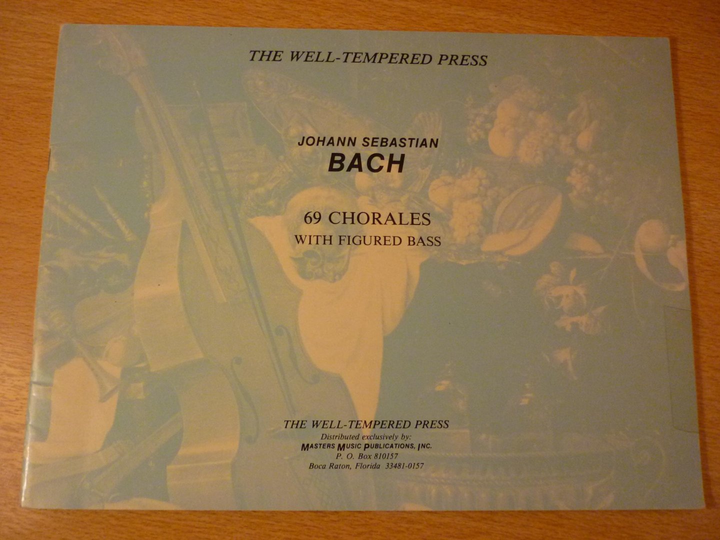 Bach; J. S.  (1685-1750) - 69 Chorales with figured bass