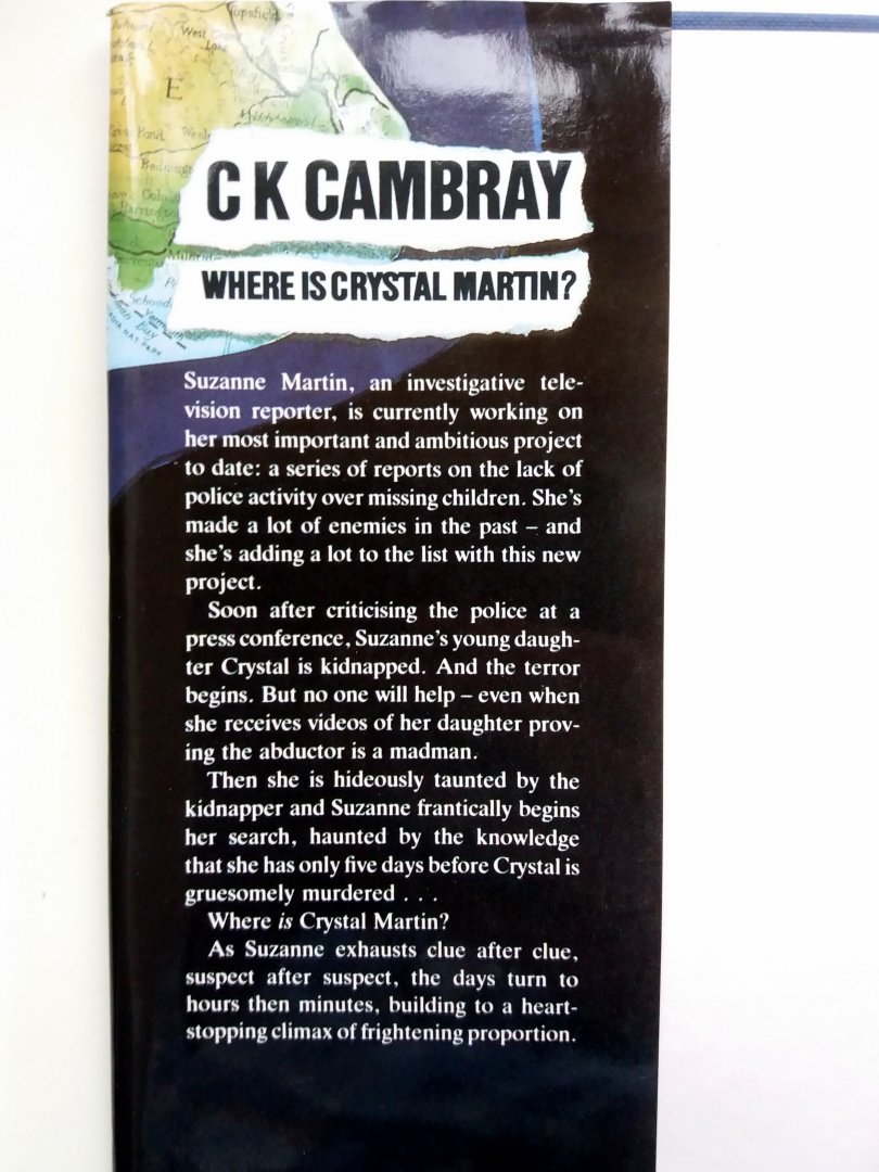 Cambray, C.K. - Where is Crystal Martin? (ENGELSTALIG)