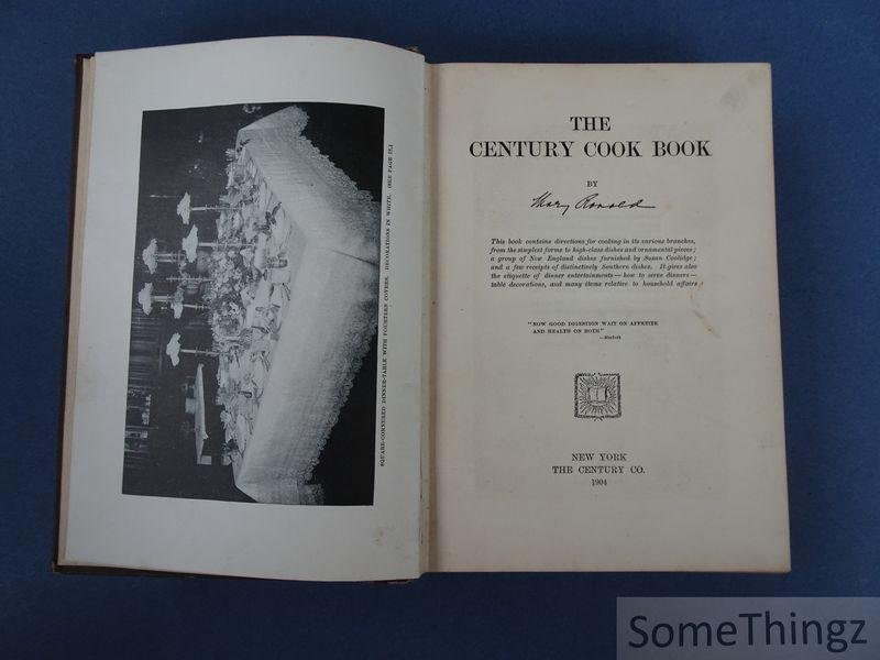 Mary Ronald. - Mary Ronald's Century Cook Book.