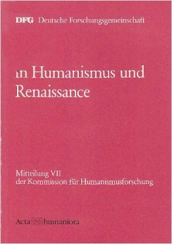 Rüegg, W. und A. Schmitt - Musik in Humanismus und Renaissance