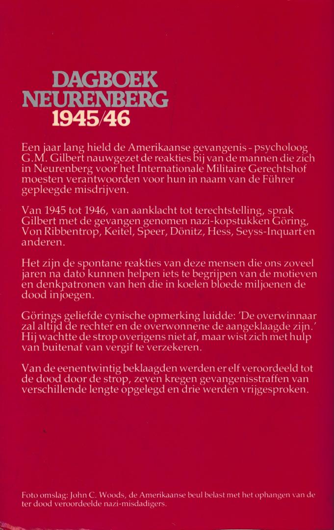 Gilbert G.M. (ds1380) - Dagboek neurenberg 1945-46