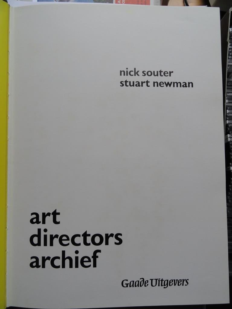 Souter, Nick & Stuart Newman - Art Directors Archief. (affiches 140 jaar