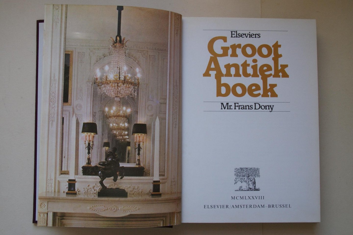 Dr. Frans Dony - antiek: Groot Antiek Boek