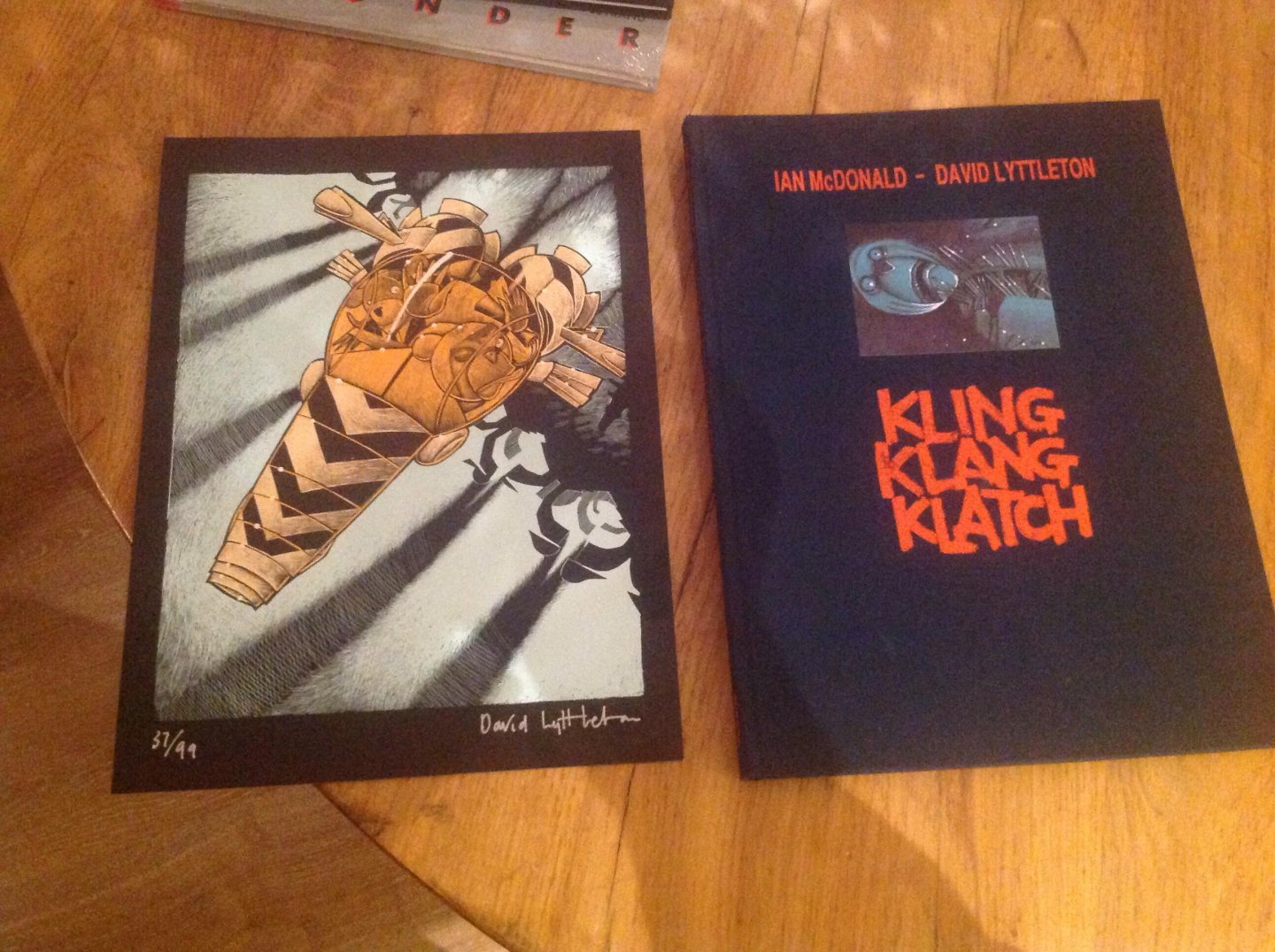 Macdonald - Kling klang klatch m. gesign. prent / druk 1