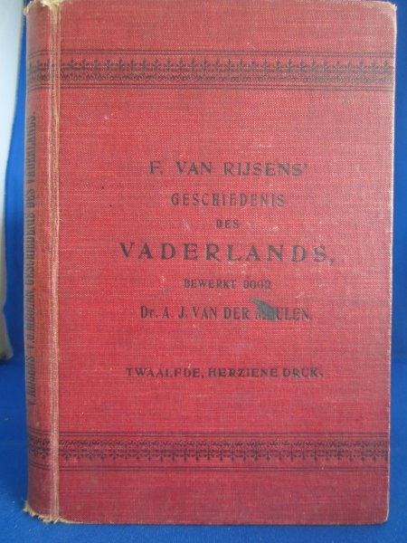 Rijsens, F. van - Geschiedenis des Vaderlands