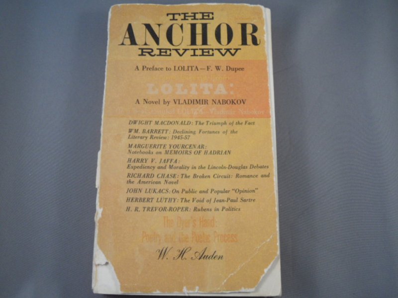 Lasky, Melvin J. - The anchor review, number two of a series