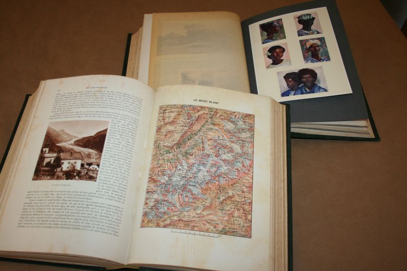 M. Maurice Allain - Géographie Universelle Quillet -- Physique-Économique-Humaine -- Le Monde Francais (2 delen)