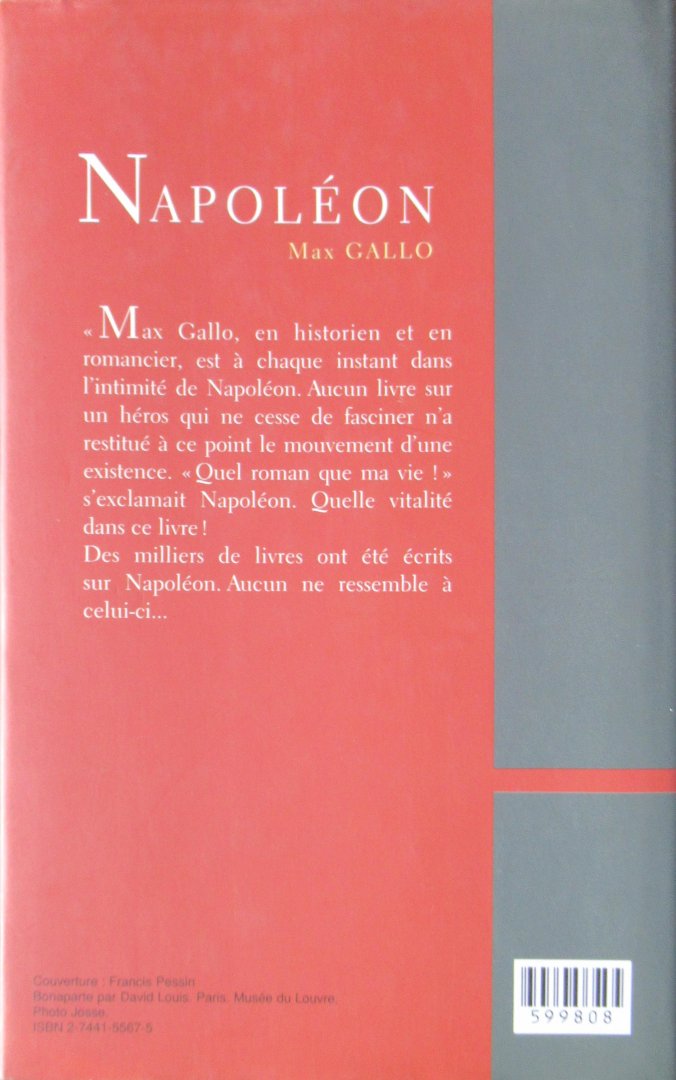 Gallo, Max - Napoleon. Le chant du soleil en Le soleil d'Austerlitz