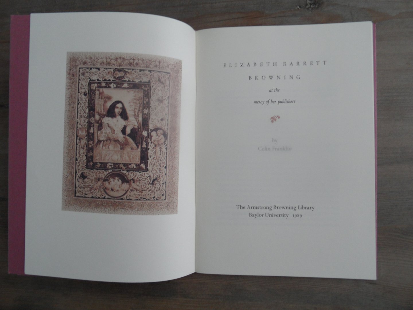 Franklin, Colin - Elizabeth Barrett Browning - at the mercy of her publishers
