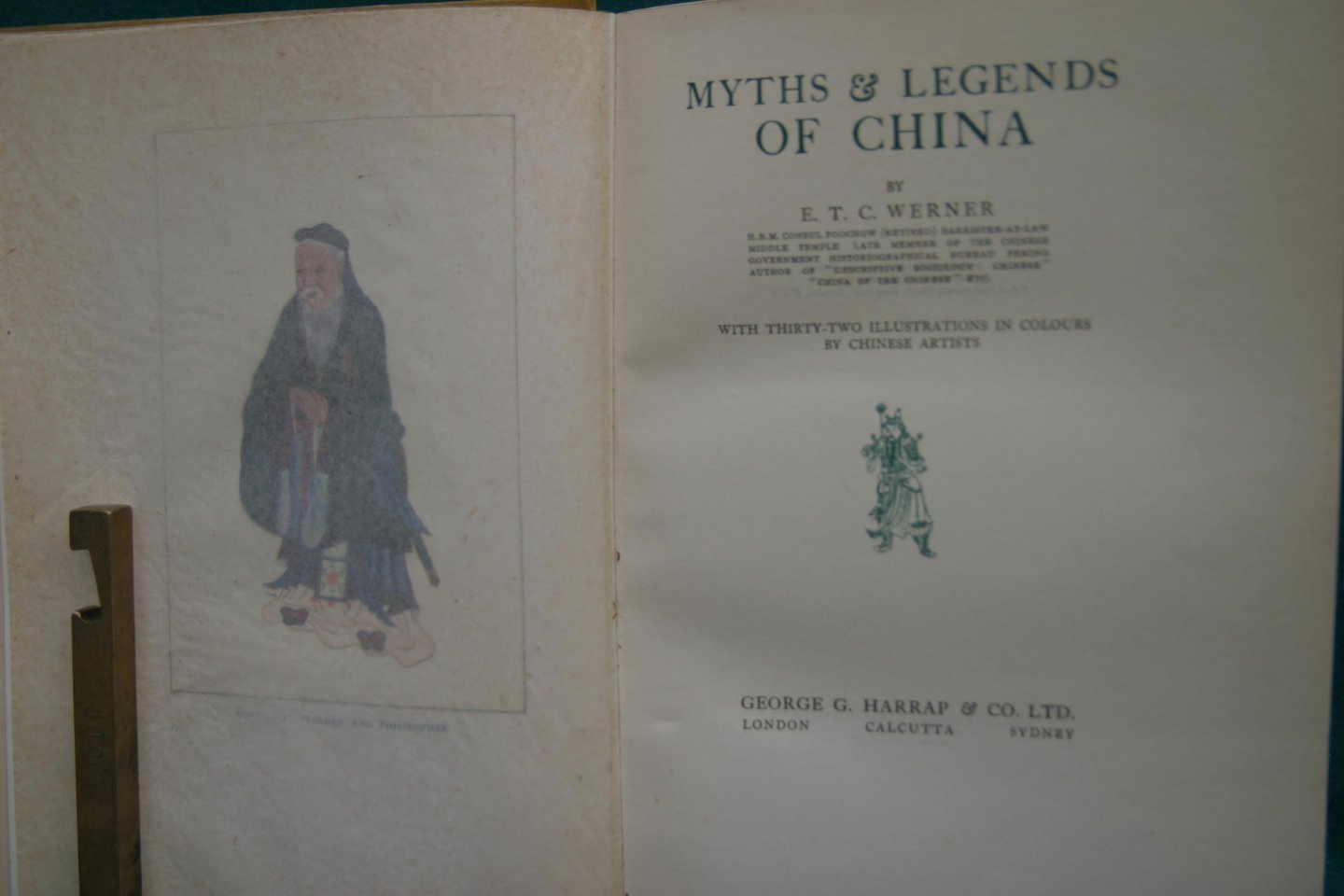 Chalmers Werner - Myths and Legends of China