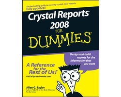 Allen G. Taylor - Crystal Reports 2008 For Dummies