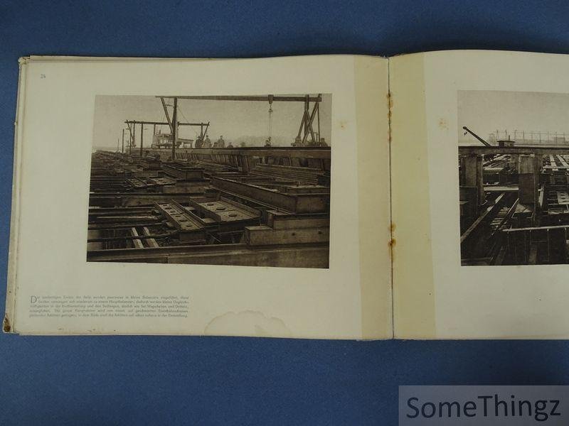 Dyckerhoff & Widmann (Hrsg.) und Richard Klein (Mitwirkung) - Bergung des Dampfers "Gneisenau". 1917. Uberreicht von Dyckerhoff & Widmann A.G. Bieberich a. Rh.