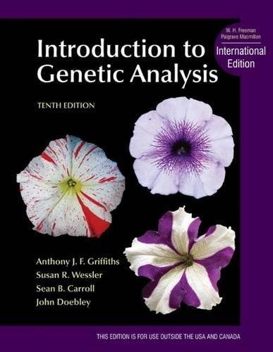 Griffiths, Anthony J F - Introduction to Genetic Analysis / International Edition
