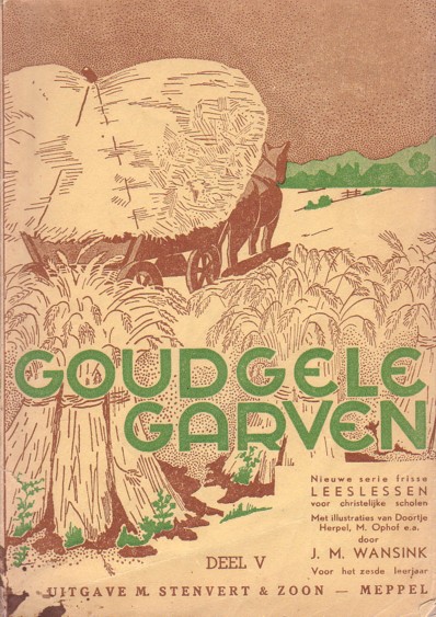  - Goudgele garven. Nieuwe serie frisse leeslessen voor het voortgezet leesonderwijs. Deel II.