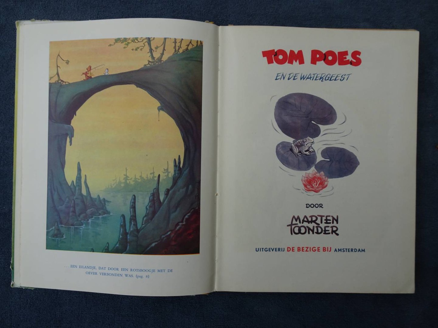 Toonder, J.G.. - Tom Poes en de Watergeest.