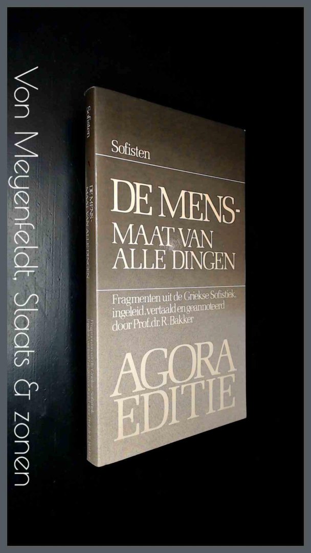 Sofisten - De mens - Maat van alle dingen