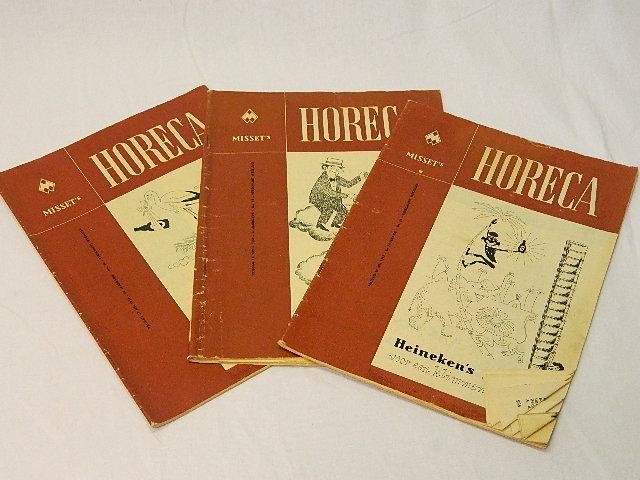 Diverse - 3 uitgaven van Misset's Horeca uit 1957