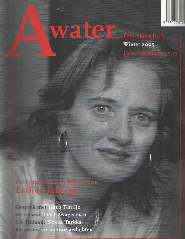 Rijhhard, Ron e.a. red. - Awater. Poëzietijschrift. (7 nrs.): najaar 2003; zomer 2003; zomer 2004; najaar 2004; winter 2005