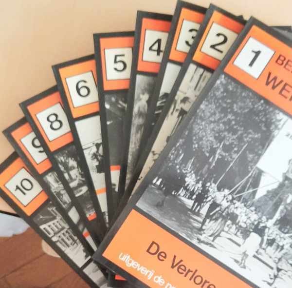 DE WILDE Maurice, LOUYET Paul, JACQUEMYNS Herwig, VAN DE VIJVER Herman, VAN DOORSLAER R., VERHOEYEN Etienne, e.a. - België in de Tweede Wereldoorlog: Delen 1, 2, 3, 4, 9