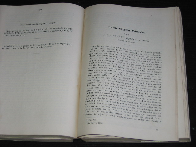 Pop, W.F. - De Militaire Spectator, Tijdschrift voor het Leger in Nederland en dat in de Overzeesche Bezittingen