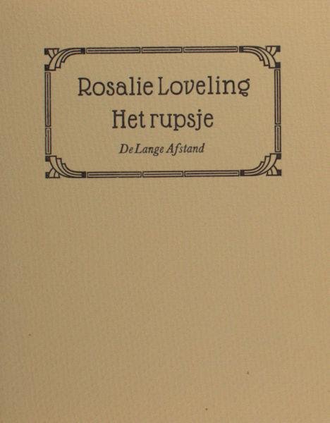 Loveling, Rosalie. - Het rupsje.