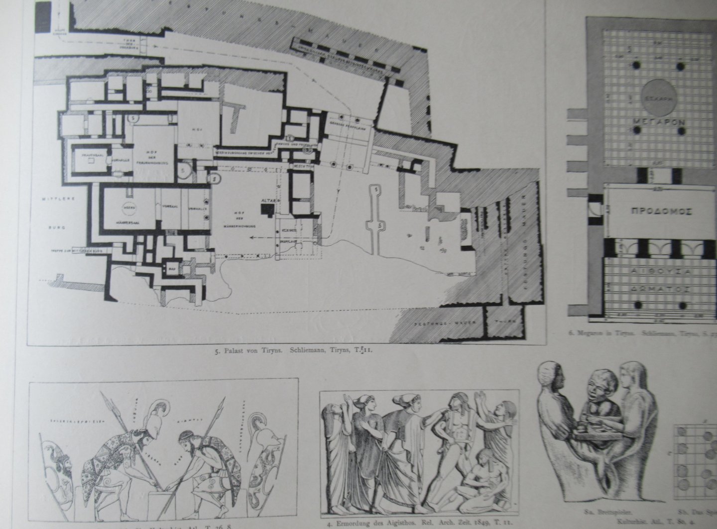 Engelmann, R - Bilder-atlas Homer. Sechsundreissig tafeln mit erläuterndem texte