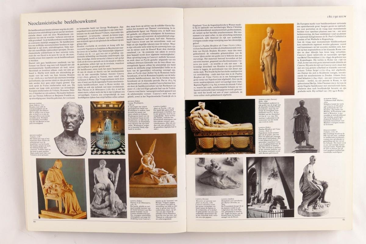 Diversen - Encyclopedie van schilder- en beeldhouwkunst deel 1 en 2  (4 foto's)