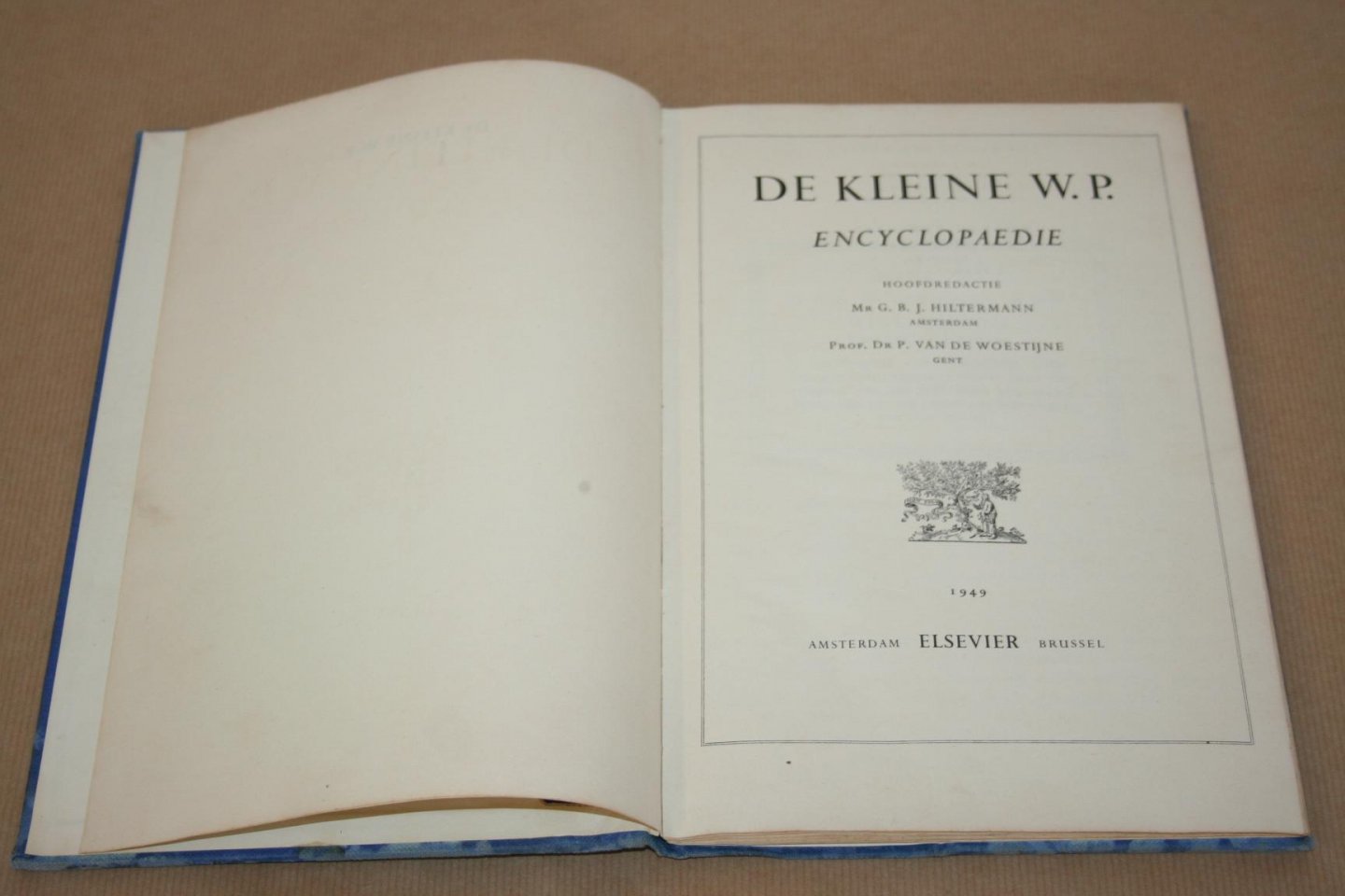  - De Kleine W.P. - Zeldzaam aankondigings/reclame deel 1949