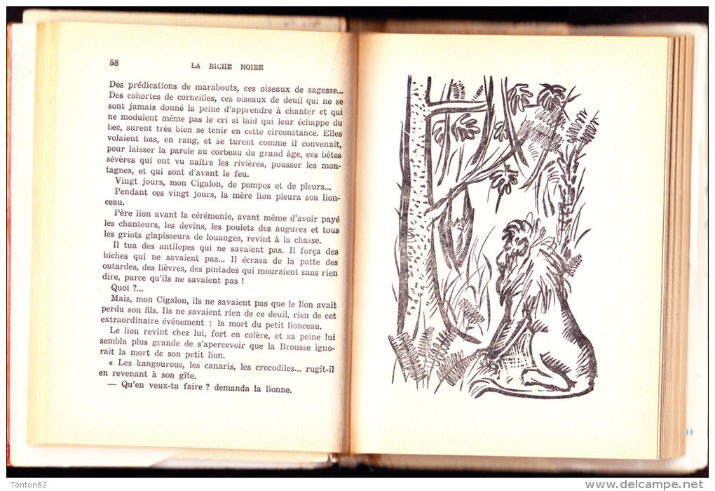 Guillot R. Rene ILLUSTR. STEPHANE MAGNARD - La Biche Noire - Collection fauves et jungle