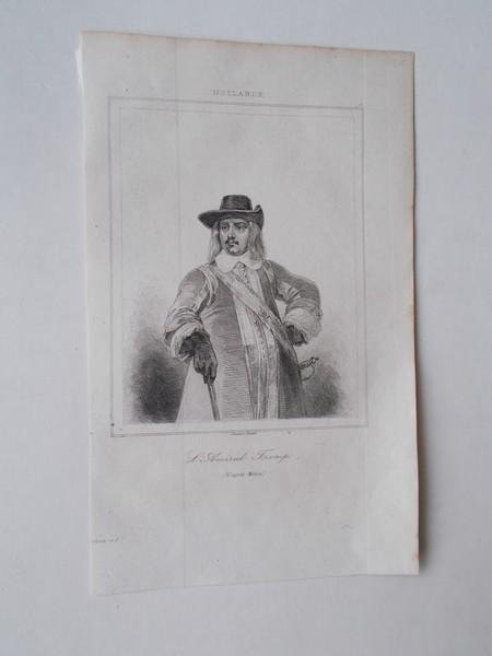 antique print (prent) - L`admiral Tromp.