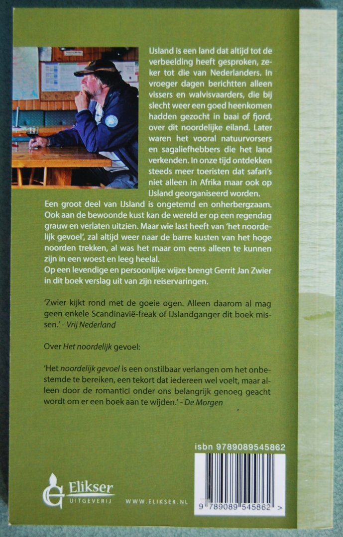Zwier, Gerrit Jan - Land van grote eenzaamheid / Reisnotities over IJsland