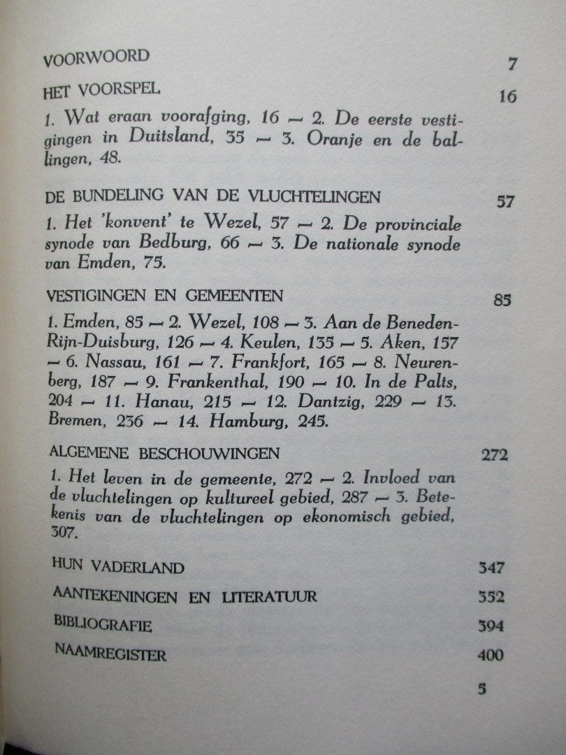 Roosbroeck, Rob Van - Emigranten. Nederlandse vluchtelingen in Duitsland. 1550-1600.