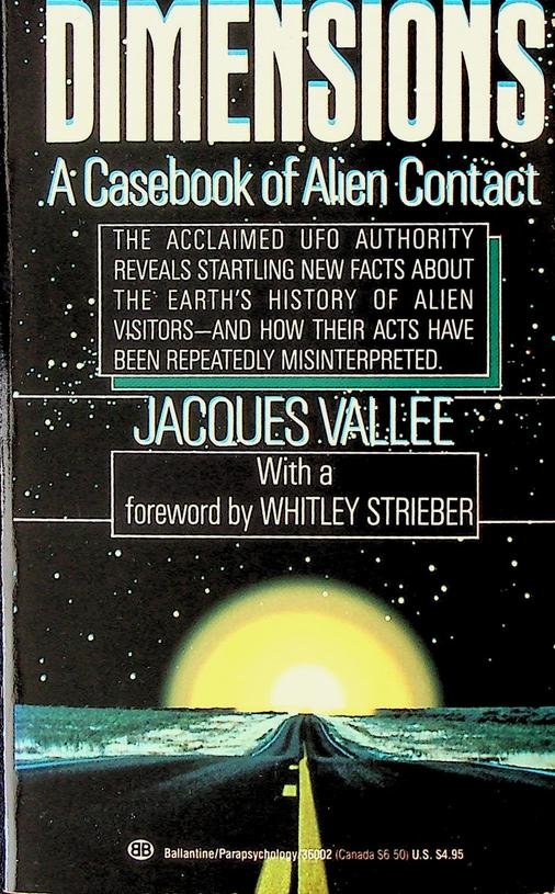Vallee, Jacques - Dimensions. A Casebook of Alien Contact