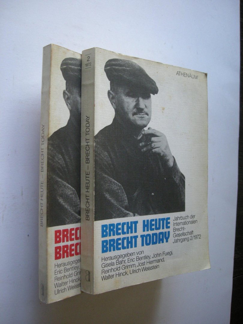 Bentley, E. e.a., ed. - Brecht Heute Brecht Today, Jahrgang 1