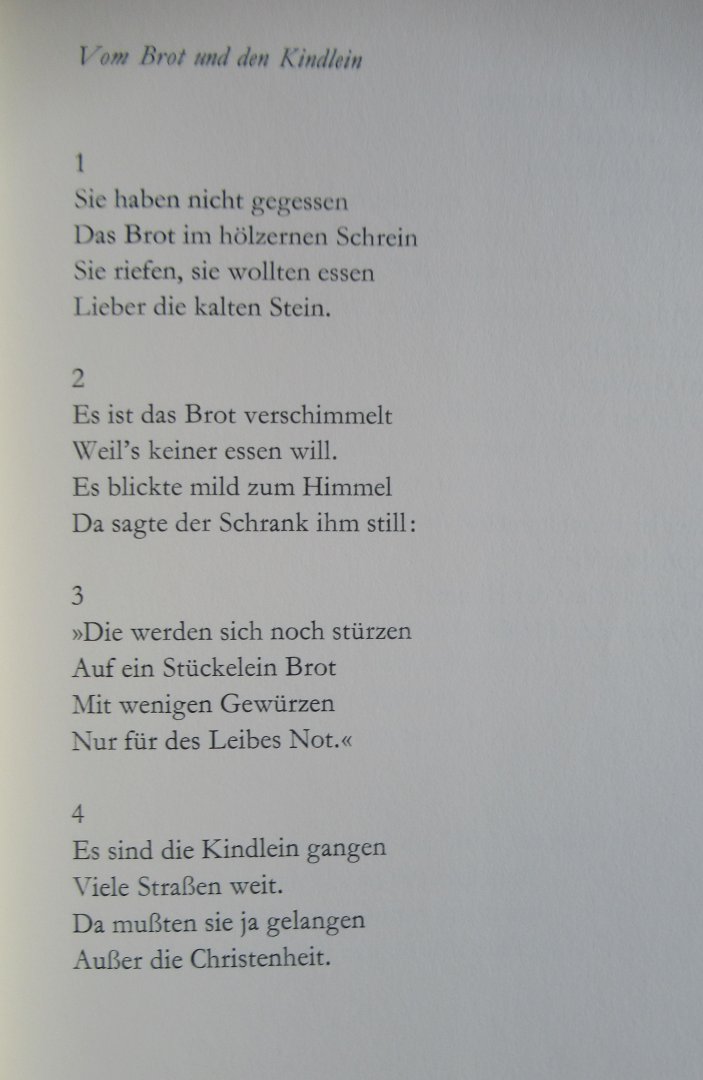 Brecht, Bertolt - Haus Postille