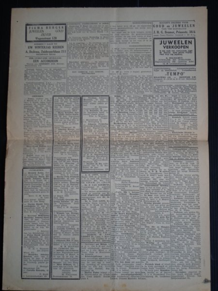 Oorlogskrant - De Residentiebode, Den Haag