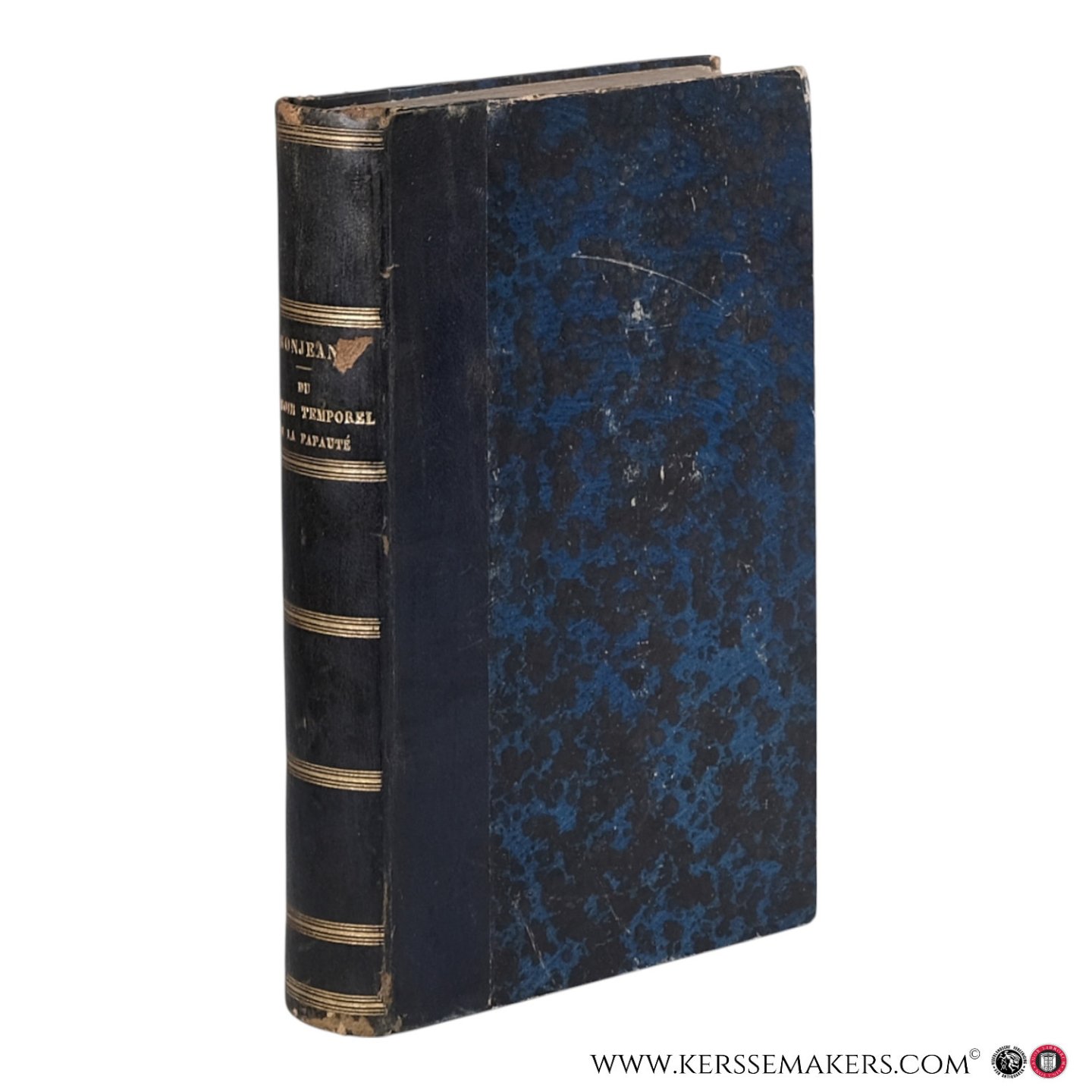 Bonjean, M. - Du pouvoir temporel de la papauté.