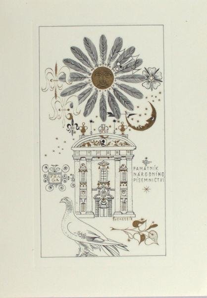 Svengsbir, Jiri. - Praga. Pamatnik, Národino, Pisemnictvi.