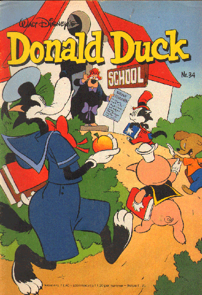 Disney, Walt - Donald Duck 1981 nr. 34, 21 augustus, Een Vrolijk Weekblad, goede staat