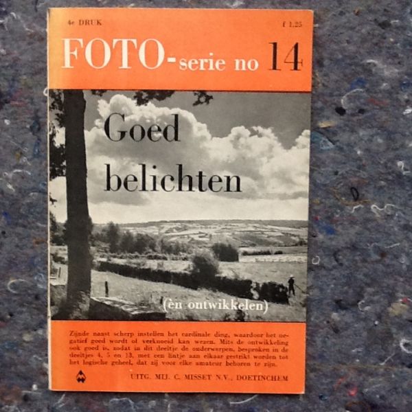  - goed belichten - en ontwikkelen