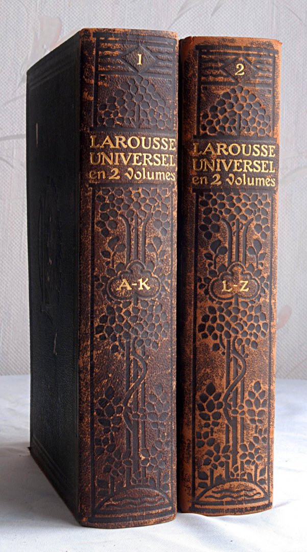 Augé Claude (direction) - Larousse universel en 2 volumes
