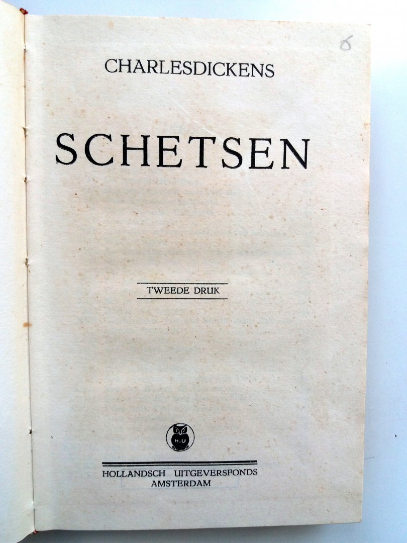 Dickens, Charles - Schetsen